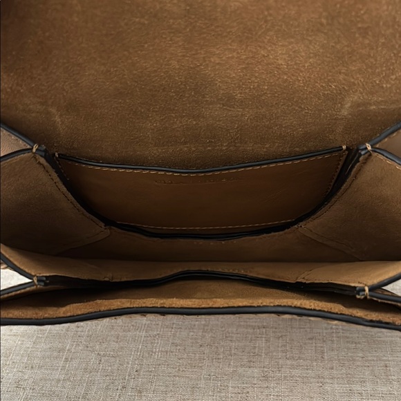 Ulla Johnson leather and raffia crossbody bag - Picture 3 of 4